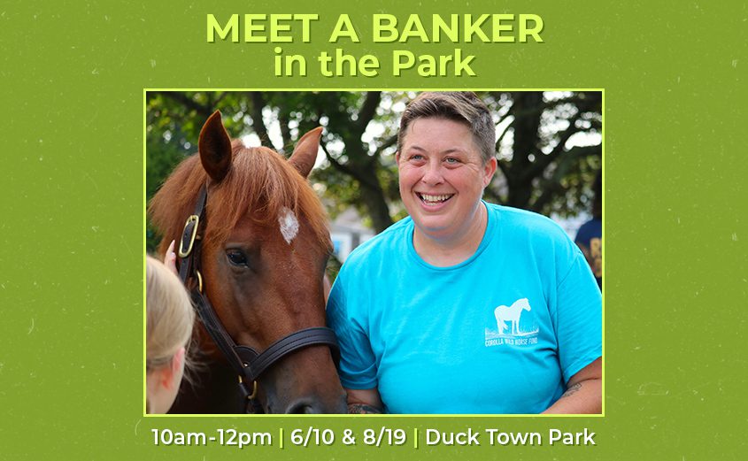 CWHF's Meet a Banker Horse Event